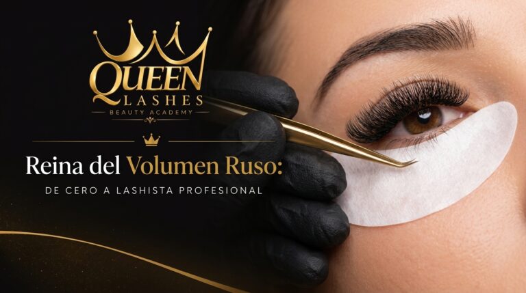 Queen Lashes: Reina Del Volumen Ruso